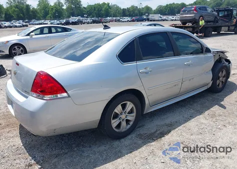 2016 Chevrolet Impala Limited Ls из США, поврежденный, VIN 2G1WA5E38G1113869